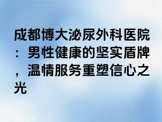 成都博大泌尿外科医院：男性健康的坚实盾牌，温情服务重塑信心之光