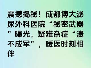 震撼揭秘！成都博大泌尿外科医院“秘密武器”曝光，疑难杂症“溃不成军”，暖医时刻相伴
