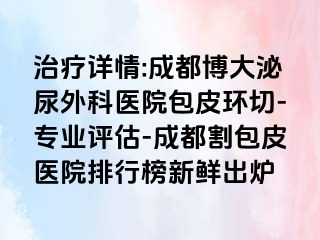 治疗详情:成都博大泌尿外科医院包皮环切-专业评估-成都割包皮医院排行榜新鲜出炉
